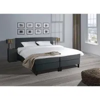 Mörgenn Boxspring Valverde - Complete Hotel Boxspring met Pocketvering - Luxe 10cm Topper - Lichtblauw -