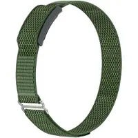 Strap-it Biceps bandje Nylon geschikt voor Amazfit Helio Strap - Army Groen