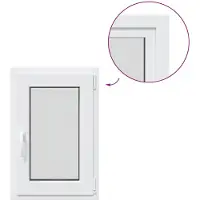 vidaXL Kelderraam RISOR 60 x 70 cm PVC en Glas