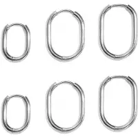Yehwang Vesper - Geometrische Oorbellen - Stainless Steel - - Goud
