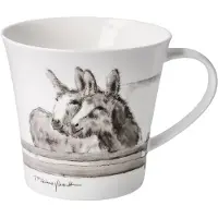 Goebel - Peter Schnellhardt | Koffie / Thee Mok Vrolijke kerels | Beker - porselein - 350ml - 2 stuks