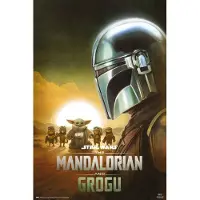 Grupo Erik Poster Star Wars - The Mandalorian and Grogu - Din Djarin 61x91,5cm