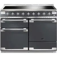 Rangemaster Elise 110 Induction Vrijstaand fornuis Zwart, Grijs Zone van inductiekookplaat A