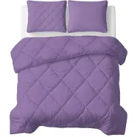 Sleeptime dekbed zonder overtrek incl. kussensloop - Paars - 240x200