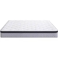 OKWISH Binnenveringmatras 160 x 200 cm - Ergonomische Ondersteuning Voor Rug, Buik En Zijslapers - H3 Stevig Ligcomfort - Gerold - Wit