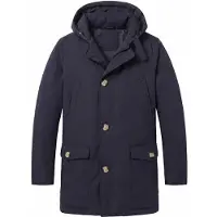 Local Fanatic Parka Heren Winterjas - Heren Winterjas - LF7101 - Blauw - Maat L