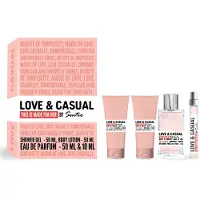Sentio Love & Casual for Her Giftset Salmon