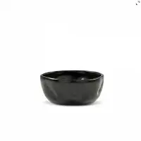 Dutchdeluxes Schaal Ceramic Medium 15 cm Zwart Mat