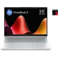 HP OmniBook 3 16-bz0712ndx - Copilot+ Laptop - 16 inch - Snapdragon X - 8GB/512GB - QWERTY - 2K OLED - Studenten laptop