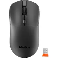 Meetion R546 - Draadloze Stille Muis - 2.4GHz - Instelbare DPI - Ergonomisch Design - Plug & Play - Zwart