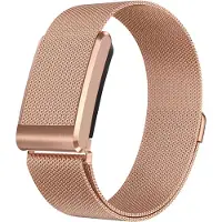 Strap-it Milanese bandje RVS geschikt voor WHOOP 5.0 - Roségoud