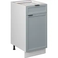 Vicco Fame-Line Onderkast voor spoelbak/kookplaat – 40 cm, WB Eik Licht blauw-grijs