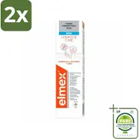 Elmex - Tandpasta - Caries Protection Plus - Complete Care - 75 ml - Voordeelverpakking - 2 stuks - Tandpasta - Caries bescherming
