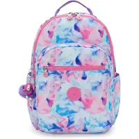 Kipling SEOUL Unisex Rugzak - Aqua Life