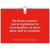 Comello 365 Dagen Succesvol FamilieWEEKnotitiekalender 2027