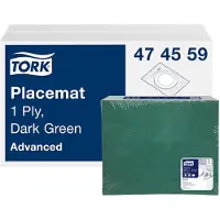 Tork 474559 placemat donkergroen advanced 42x30 cm 2500 stuks (474559)