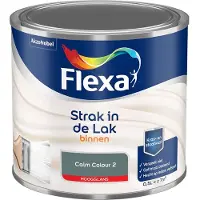 Flexa - Strak In De Lak Binnenlak Hoogglans - Calm Colour 2 - Mengverf - 500 Ml