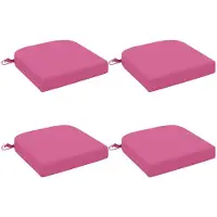 vidaXL 4-delige zitkussens SOEST 4 pcs 100% Polyester Roze