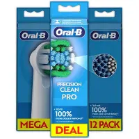 Oral-B Precision Clean Pro 12 Pack Opzetborstels ** CleanMaximiser **