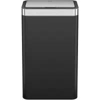 EKO - EcoNova Resin Sensor Bin 50 liter - Zwart - Kunststof