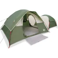 vidaXL Tent 5-persoons waterdicht groen