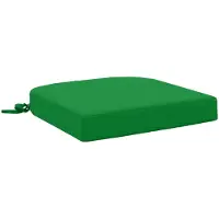 vidaXL 1-delig zitkussen SOEST 100% Polyester Groen 40 x 40 x 7 cm