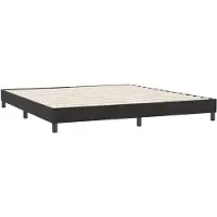 vidaXL Bedframe zonder matras 180x220 cm fluweel zwart