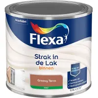 Flexa - Strak In De Lak Binnenlak Mat - Groovy Terra - Mengverf - 500 Ml