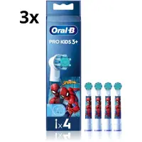 Oral-B Oral B PRO Kids Opzetborstels Spiderman - 3 x 4 stuks