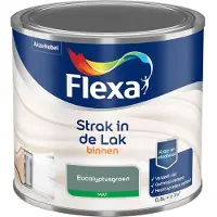 Flexa - Strak In De Lak Binnenlak Mat - Eucalyptusgroen - Mengverf - 500 Ml