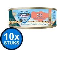 Renske 10x vers vlees maaltijd hond zalm graanvrij 95gr