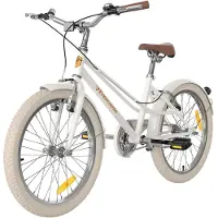 Evercross EM2 Kinderfiets - 20 inch - Wit - Vintage Retro Design - 6-12 jaar - 115-150 cm