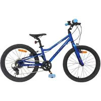 Volare Venom Kinderfiets - Jongens - 14 inch - Blauw - Twee handremmen