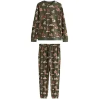 Next - Heren - Matching Family jersey Halloween pyjama - Groen