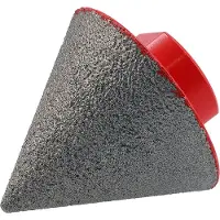 YATO Spitse Diamant Kegelfrees M14 - Voor Haakse Slijper - Gatvergroter & Afschuinboor vanaf 2 mm - Voor Keramiek, Gres Porcellanato & Natuursteen - Tegelfrees