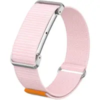 Strap-it Ultradun bandje Nylon geschikt voor Fitbit Air - Roze