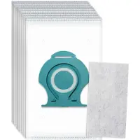 DParts 16x stofzakken geschikt voor Miele HyClean Pure TU - Guard S1 en L1 series stofzuigzak - stofzuigerzakken met 1 filter