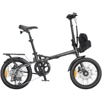 ENGWE Zip - Elektrische Vouwfiets - Grijs - Opvouwbaar in 3 Seconden - Tot 120 km Actieradius - Koppelsensor - Slechts 17 kg