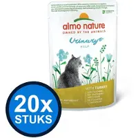 Almo Nature 20x Holistic Urinary Help Kalkoen - Kattenvoer Natvoer Zakjes - 70g