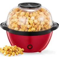 SP Popcorn Machine - Inhoud 3.5L - Popcornmaker - Elektrisch Roerend Popcorn - Rood - 27cm x 25cm x 15cm