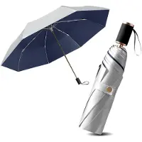 Le Monde du Parapluie Compacte, windbestendige opvouwbare paraplu,Zwart