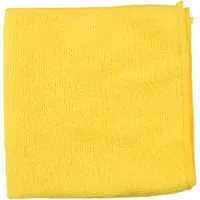Dunlop Auto Was Set 6 Delig - Auto Schoonmaak Set met Opvouwbare Emmer en Microvezel Doek - Inclusief Velgenborstel, Spons en Was Handschoen - Zwart Geel
