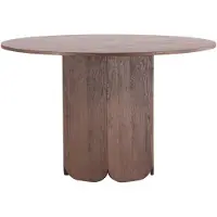 Nest of Nora Ronde eettafel Lara - ⌀120 - MDF - Mocca