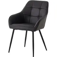 Nest of Nora Set van 2 - Eetkamerstoelen Zane met armleuning - Zand