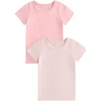 Next - Meisjes - Set van 2 hemdjes met korte mouwen - Roze
