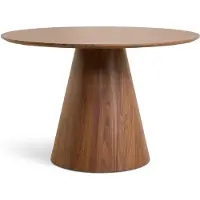 Nest of Nora Ronde eettafel Ø120 cm - Eetkamertafel - Walnoot