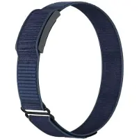 Strap-it Biceps bandje Nylon geschikt voor Amazfit Helio Strap - Donkerblauw