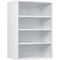 Vicco Hangende kast Fame-Line, Wit/Wit, 50 cm