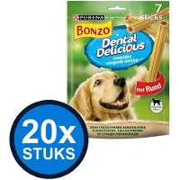 Bonzo 20x - Dental Delicious Beef - Hondenvoer Snacks - 200 g