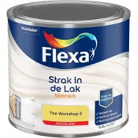 Flexa - Strak In De Lak Binnenlak Hoogglans - The Workshop 2 - Mengverf - 500 Ml